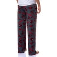 thumbnail image 5 of Marvel Comics Deadpool Pajamas Men's Logo Fight Pose Lounge Pj Pants, 5 of 5