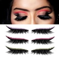 thumbnail image 3 of 3 pares de pegatinas de delineador de ojos y pestañas reutilizables E Zulema  Delineador de ojos pegatinas de pestañas, 3 of 7