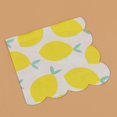thumbnail image 3 of 16pcs Yellow Lemon Gilding Tableware Napkins Disposable Paper Napkins Dinner Supplies for Party Carnival Festival(25*25cm), 3 of 4
