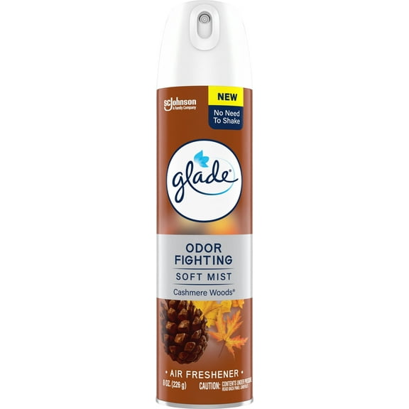 Glade Air Freshener, Cashmere Woods, 8.0oz