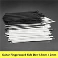 thumbnail image 4 of Mosiee 5 Pcs Guitar Key Side Inlay Dots Markers Rods Position Markers Guitar Key Position Marker Black/White 1.5/2.0Mm, 4 of 7