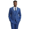 thumbnail image 4 of A. Smith Clothiers Hybrid Fit 3-Piece Men’s Suit Jacket and Pant Set, 4 of 6