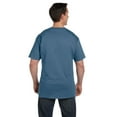 thumbnail image 2 of The Hanes 61 oz Beefy-T with Pocket DENIM BLUE XL, 2 of 3