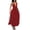Red, variant on Women's Summer Halter Dress Low Cut Sleeveless A Line Tulle Swing Corset Prom Formal Ball Gowns (Linen Casual Dresses for Women)
