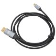 thumbnail image 4 of Adaptador USB C a DisplayPort profesional 4K 60HZ 10Gbps Adaptador tipo C a 4K DP para oficina en casa 5,9 pies, 4 of 12