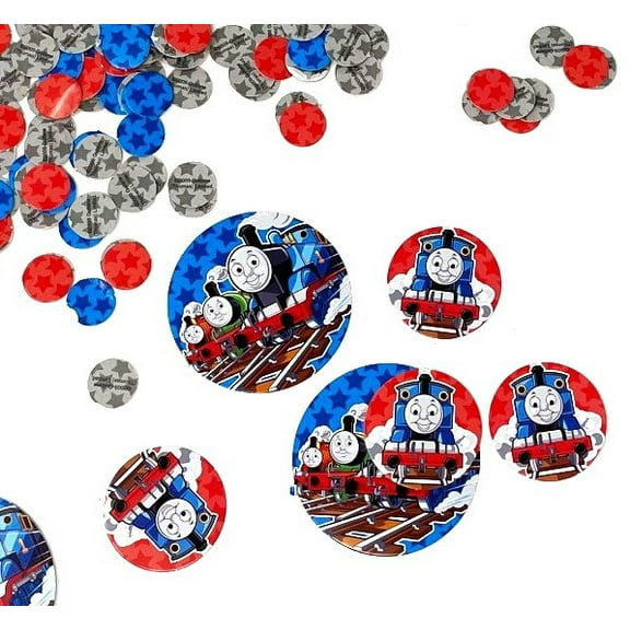 Thomas the Tank Engine Double Sided Confetti Kids Party Table Decoration - 1 Pack