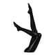 thumbnail image 2 of Escultura de piernas femeninas, centro de mesa, adorno de escritorio, figura decorativa para oficina Negro, 2 of 9