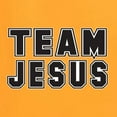 thumbnail image 5 of Wild Bobby Varsity Team Jesus Inspirational/Christian Women Graphic Tee, Gold, Small, 5 of 5