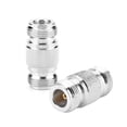 thumbnail image 2 of Connecteur Type N, 2 Pcs Adaptateur RF Femelle Type N Connecteur Coaxial Efficacité Maximisée, 2 of 7