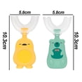 thumbnail image 2 of Cepillo de dientes en forma de U para niños, blanqueamiento dental, 2 of 5