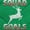 Irish Green, variant on Xmas Santa's Reindeer Squad Goals Women's Graphic T Shirt Tees Brisco Brands S