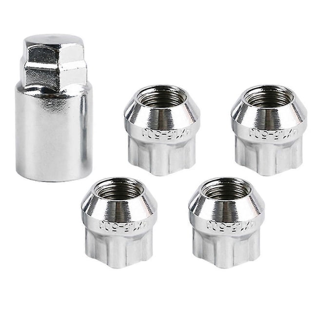 4pcs M14x1.5 Wheel Lug Nut C Seat Wheel S+keys For Tesla S/3/x/y Wheels M14 X 1.5