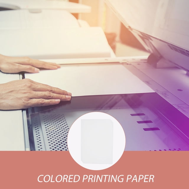 Nestingho White Glossy Photographic Paper A4 Smooth Double Sided Photo Printer Paper for Office Use