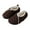 Coffee, variant on purcolt Men's Fuzzy Slippers Cozy Comfy Slip-on Slippers Indoor Outdoor Soft Warm Winter Home Shoes with Anti-Skid Sole Gifts for Men Father Dad