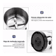 thumbnail image 4 of Molino Pulverizador Electrico Granos  Plateado, 4 of 5