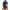 Floral-Blue, variant on Women's Printed Rash Guard Sun Protection UPF 50+ Swimwear Shirts Quick Dry Swimsuit Surf Top