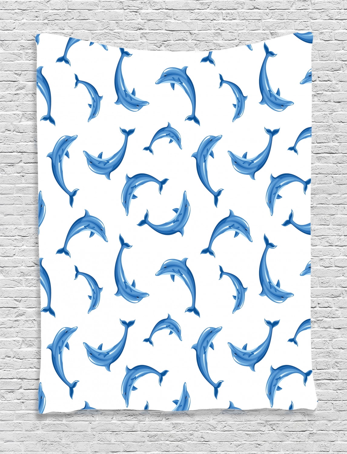 Shark Tapestry Hammerhead Fish Ornate Print Wall Hanging Decor