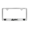 Jeep Overland Chrome Plated Metal License Plate Frame Holder