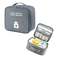 thumbnail image 1 of Botiquín De Primeros Auxilios Portátil, Bolsa De Medicina Xtellar gris, 1 of 3