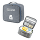 thumbnail image 1 of Botiquín De Primeros Auxilios Portátil, Bolsa De Medicina Xtellar gris, 1 of 3