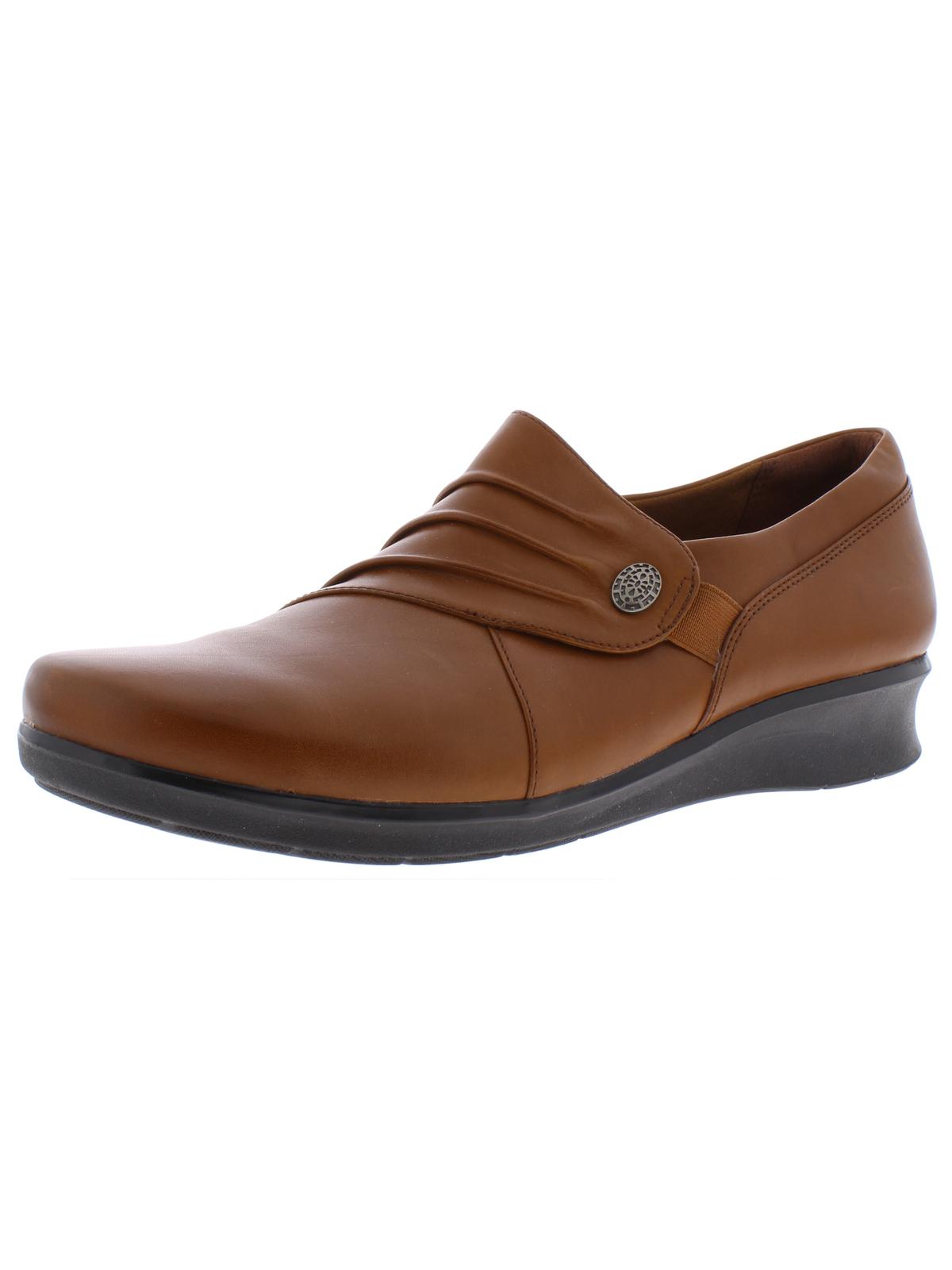 clarks tan casual shoes
