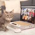 thumbnail image 2 of Laptop Cat Toy Scratcher con pantalla de videochat y Ball Track P, 2 of 4