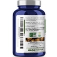 thumbnail image 3 of NusaPure Organic Inulin Capsules, 300 mg, 200 Veg Capsules (Non-GMO, Vegan, USDA), 3 of 5