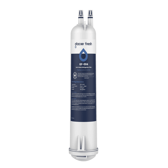 GLACIER FRESH EDR3RXD1 Compatible with 4396841 Refrigerator Water Filter, KAD3RXD1, WHR3RXD1, 4396841, 4396710, Filter 3, 46-9083,46-9030, 9030, 9083 Refrigerator Water Filter, 1 Pack