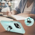 thumbnail image 3 of Full Body Protective Phone Case for iPhone 13 Pro Max 6.7", Heavy Duty Shockproof Cover iPhone 13 Pro Max [Dual Layer][Hard PC Back], Built in Finger Ring Stable 360°Rotatable Magnetic Ring Kickstand, 3 of 7