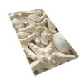 thumbnail image 2 of Disketp Starfish And Sea Shells Print Bathroom Towels,Cotton Towel,Soft Towels For Kitchen And Bath, 2 of 9