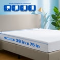 thumbnail image 2 of PEKUR Full Zippered Mattress Encasement – Waterproof and Bed Bug Proof Six-Sided Protector, 2 of 6