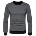 thumbnail image 2 of Men Summer Tops Long Swim Top Shirt Plain Long Sleeve Running Shirts Men Compression Shirts Sleeve Stripped for Short Tee Us Apparel for plus Size Workout GY1 L, 2 of 4