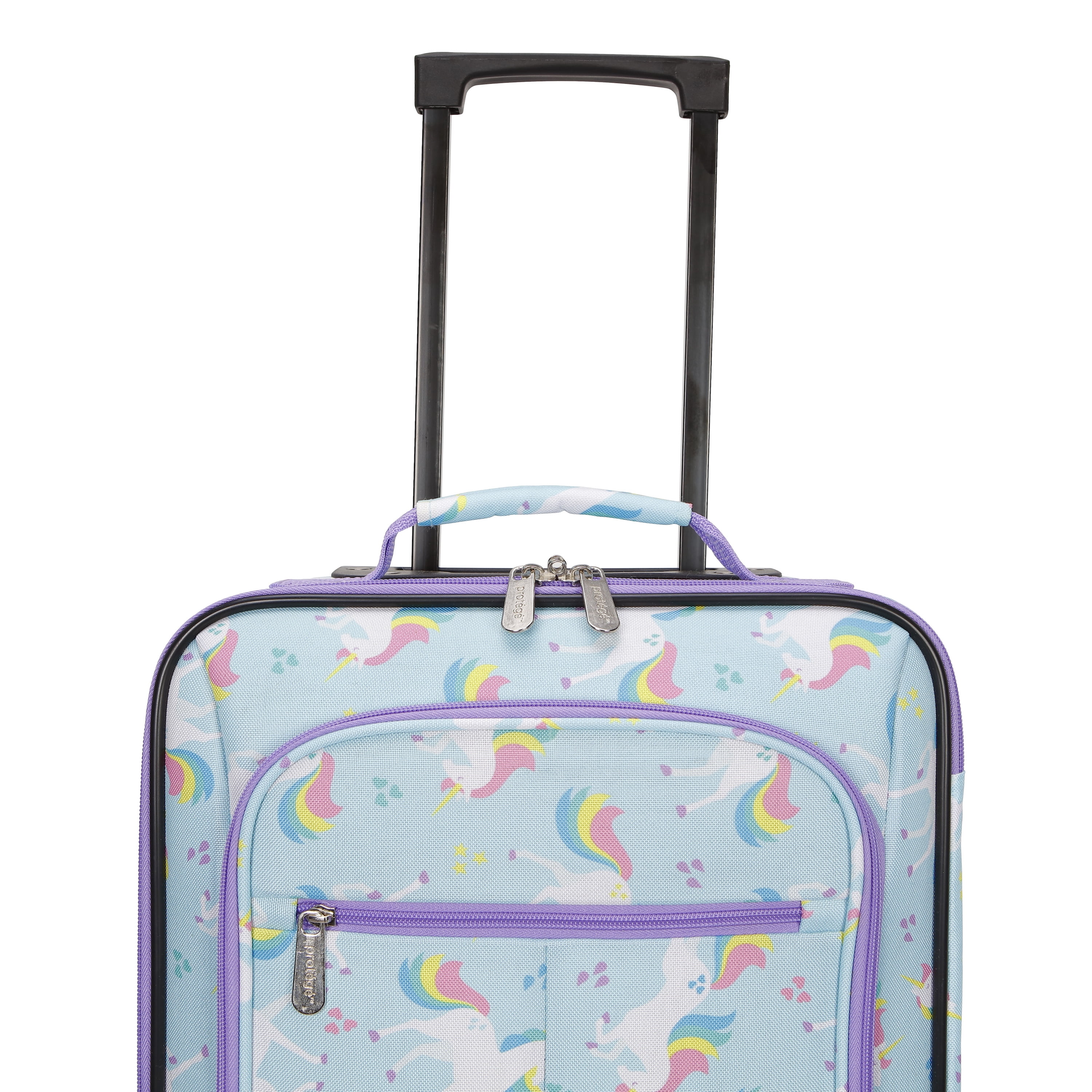 Protege 18" Softside Kids Pilot Case Carry-On Luggage, Unicorn
