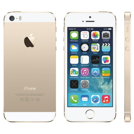 Apple iPhone 5S Factory Unlocked Cellphone 16GB, Gold w/ 1 YEAR EXTENDED CPS LIMITED WARRANTY ($34.99 VALUE) (Factory