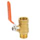 thumbnail image 3 of Brass Pipe Ball Valve Male and Female Thread 3/4"BSP DN20, 3 of 4