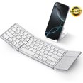 thumbnail image 3 of Teclado Diente Plegable Innotech Con Inalámbrico Portátil R (plateado) Azul, 3 of 9