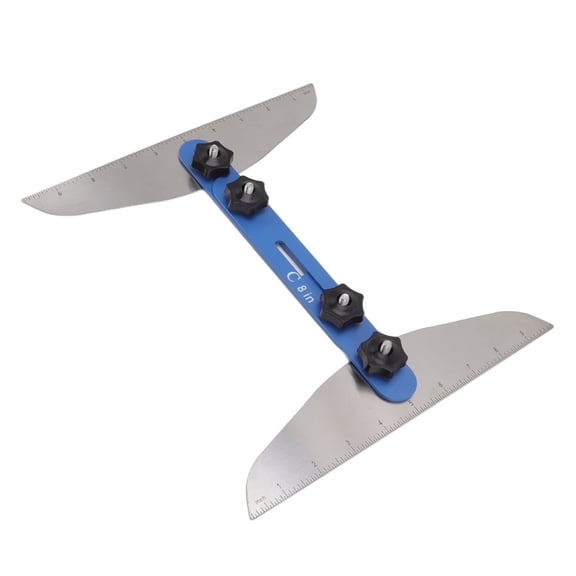 Anckoeil Tools and Home Improvement Stair Template Tool Staircase Measuring Ruler Home Staircase Decoration Tool