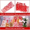 thumbnail image 3 of 120 Pcs Valentines ane Bags Valentine's Day Treat Bags, 5 Assorted Styles Valentine Goodies Bags with Twist Ties for Cookie Candy Valentines Day Party Supplies, 3 of 4