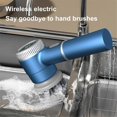 thumbnail image 3 of Power Cleaning Brush with 5 Heads & 3 Speeds Electric Scrub IPX7 Water Proof Multifunctional Portable Cleaning Brush, 3 of 5