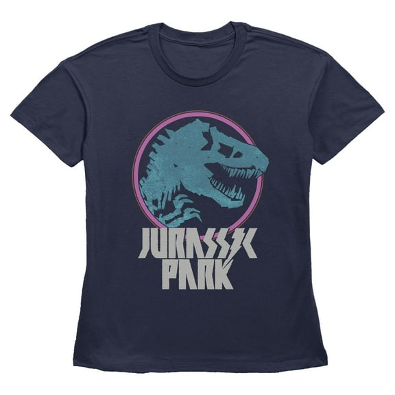 Womens Jurassic World Neon Pop Fossil T Shirt