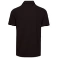 thumbnail image 2 of Oxford America Men's Deloach Shadow Striped Polo Golf Shirt, Medium Black -, 2 of 2