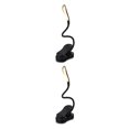 thumbnail image 1 of Injueey Lámpara Sujetalibros Protección para los ojos Iluminación de plástico USB 600mah Portavelas recargable Negro Blackgt; Negro Negro>75*40*245mm 2piezas, 1 of 6