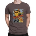 thumbnail image 1 of Camisetas de gato vampiro para hombre, camisetas divertidas de gato el retorno de Vampurr, camiseta de manga corta con cuello redondo, Tops de algodón 4XL 5XLCoffee, 1 of 4