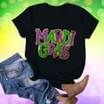 thumbnail image 4 of TIMIFIS T-Shirts pour Femmes Été Printemps Hauts Manches Courtes Coupe Classique T-Shirts Mode Imprimé Col Rond Tee Blouses, 4 of 5