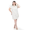 thumbnail image 1 of Vestido camisero de lino Roman Fashion /Tallas Extras, 006 (Estampado negro) negro 36, 1 of 6