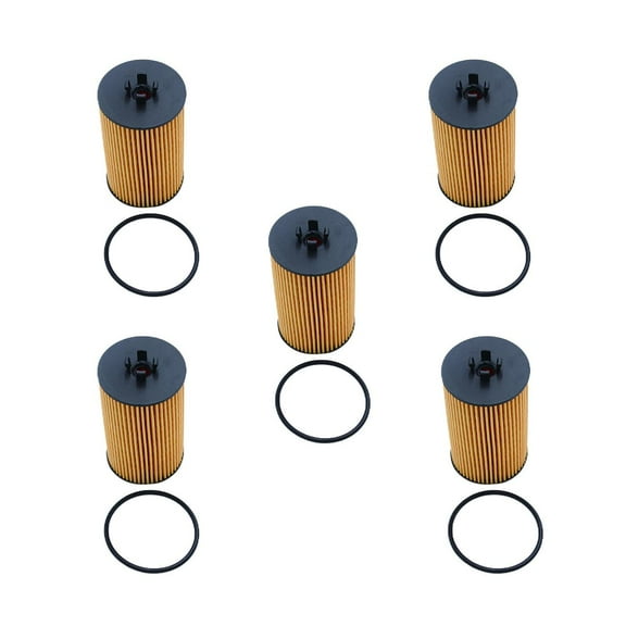 Set of 5 Engine Oil Filter 55588497 for Chevrolet Malibu Sonic Trax