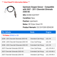 thumbnail image 2 of Upstream Oxygen Sensor - Compatible with 2007 - 2011 Chevy Silverado 2500 HD 2008 2009 2010, 2 of 2