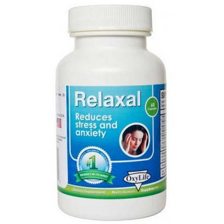 OxyLife Relaxal Réduire le stress et l'anxiété, 60 CT