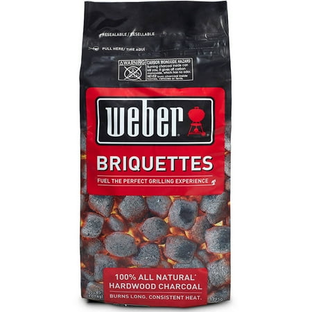Gas Grill Briquettes - Weber 20lb Charcoal Briquettes