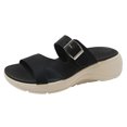 thumbnail image 2 of Zapatos para Verano Diapositivas Deportivas Cómodo Ajustable Mujeres, 2 of 9